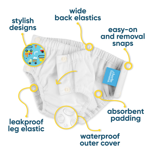 Reusable Training Pants Snaps - Construction