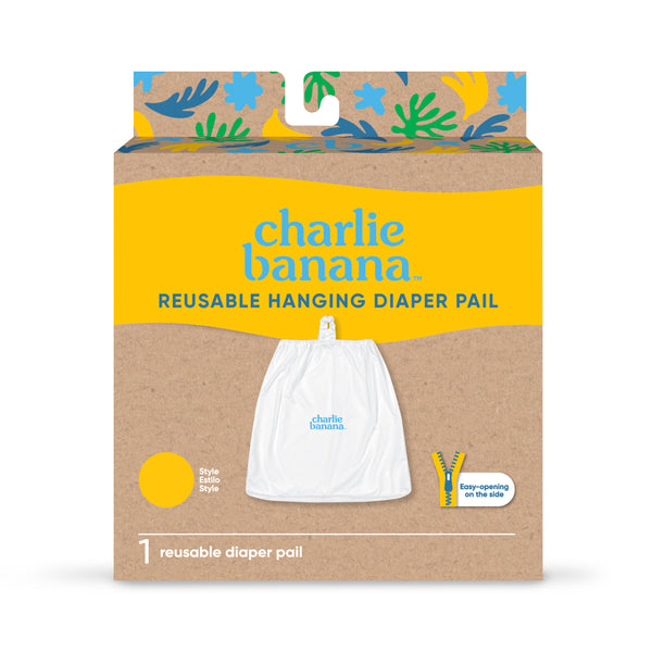 Hanging Diaper Pail - CB Yellow