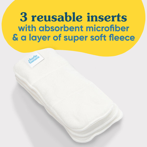 Reusable Fleece Inserts - One-Size