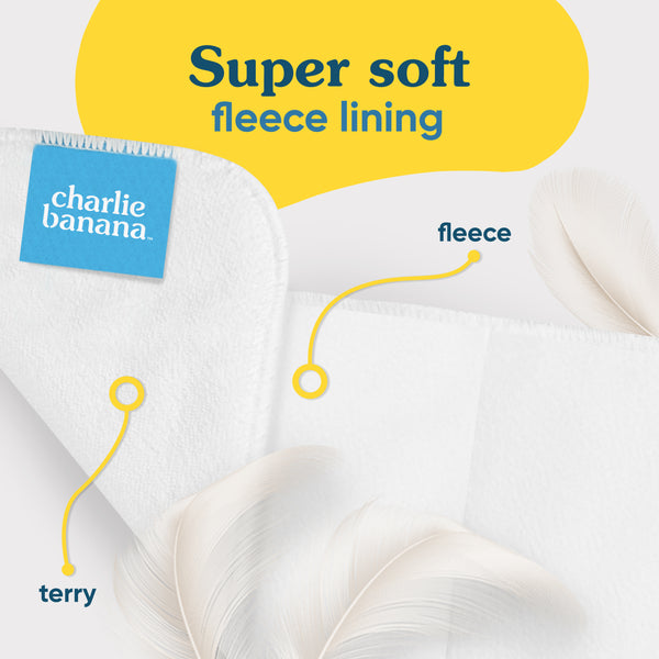 Reusable Fleece Inserts - One-Size