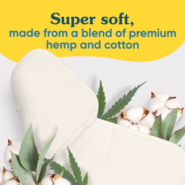 Reusable Hemp Inserts - Newborn