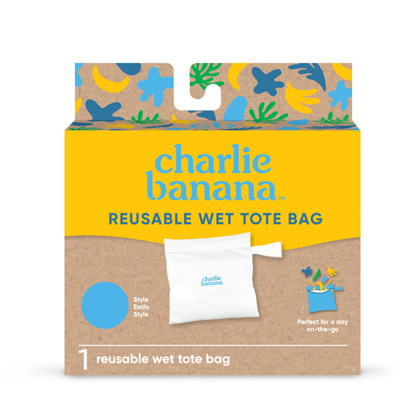 Reusable Wet Tote Bag - CB Turquoise