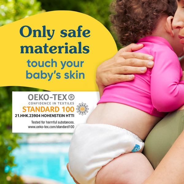 Reusable Swim Diaper Drawstring - Mermaid Zoe