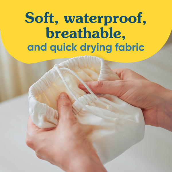 Reusable Swim Diaper Drawstring - Mermaid Zoe